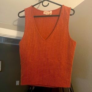 Crop Top V neck Willow root top from Buckle !